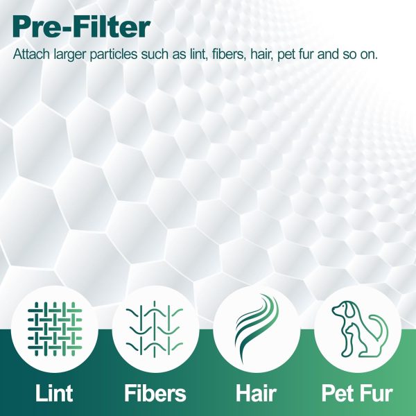 Vista 200 HEPA Air Purifier Filter Replacement, Compatible with LEVOIT - Image 3