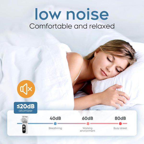 Nebulizer Machine for Adults & Kids - Portable Nebulizer for Breathing with - Image 4