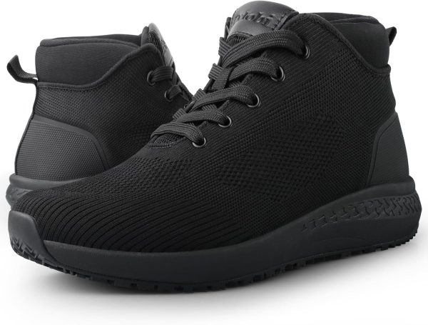 Non Slip Mens Boots Slip Resistant Work Shoes for Men Restaurant Food - Image 7