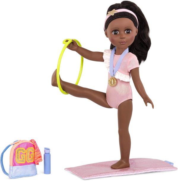 Glitter Girls – Gymnastics Set with Backpack & Floor Mat for 14-inch Dolls - Image 2