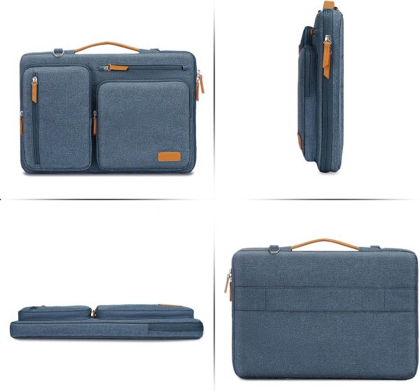 MOSISO 360 Protective Laptop Shoulder Bag,14 inch Computer Bag Compatible - Image 5