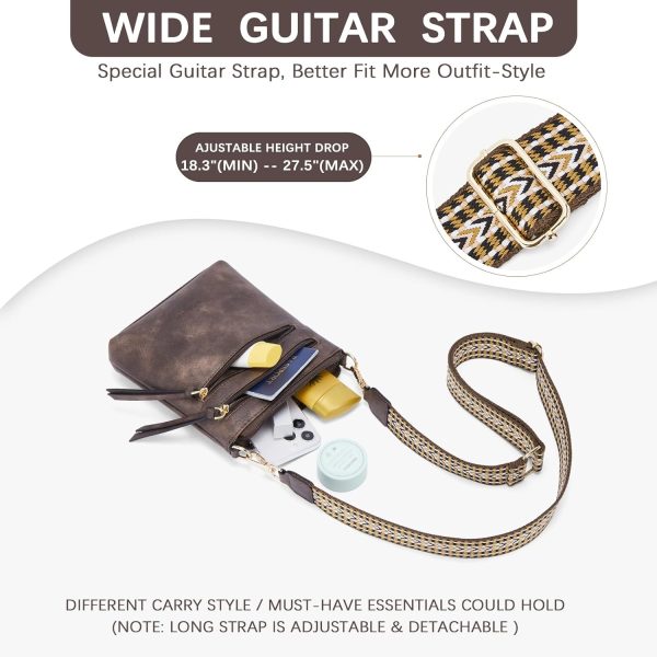 BOSTANTEN Crossbody Bags Purses for Women Trendy Soft Leather Shoulder - Image 4