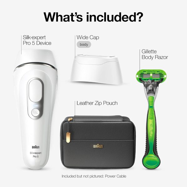 Braun IPL at Home Laser Hair Removal Device for Men and Women, PL5145, with - Image 2