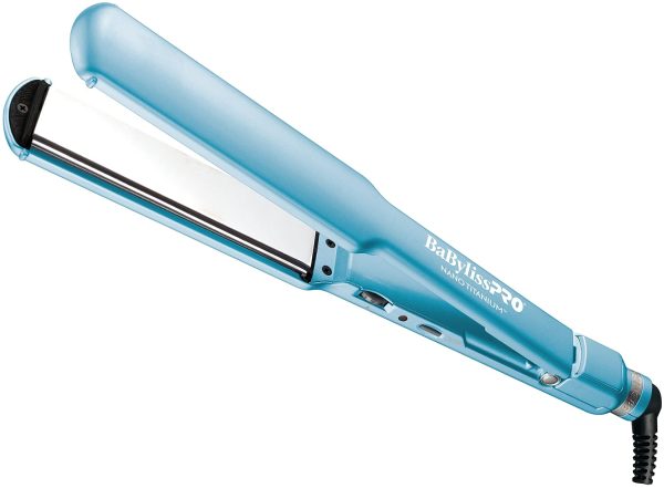 BabylissPRO Nano Titanium Ultra-Thin Hair Straightener, Professional Flat - Image 3