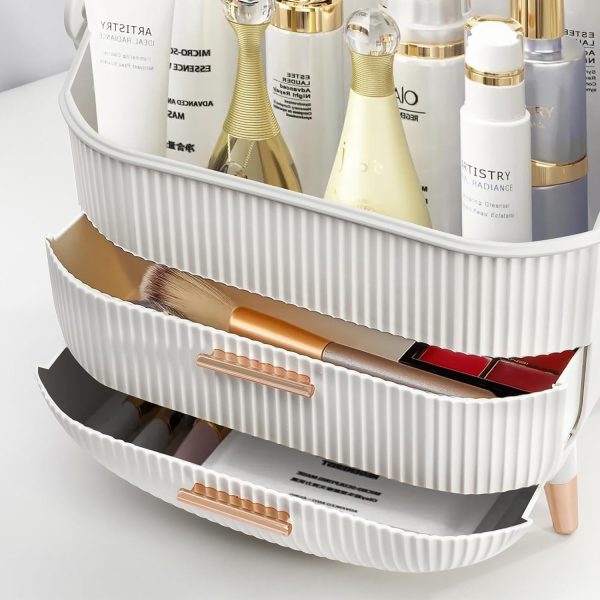 Makeup organizer for vanity Skincare Organizer for Bathroom Countertop - Image 4