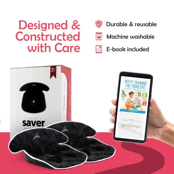 Piddle Pads - Strollers, Bouncers & Car Seat Pad, Waterproof & - Image 6