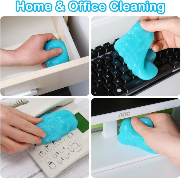 PULIDIKI Car Cleaning Gel Car Cleaning Putty Kit Slime Cleaner Interior - Image 5
