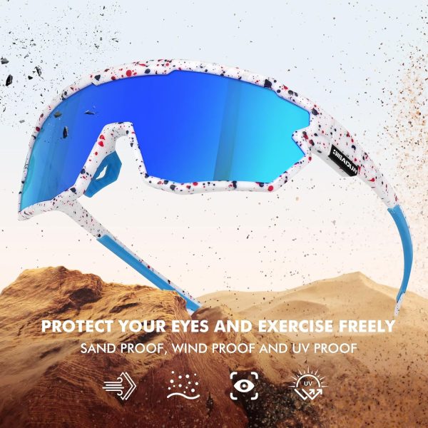 Polarized Sunglasses Cycling Glasses for Adult and Youth Men Women - Image 3
