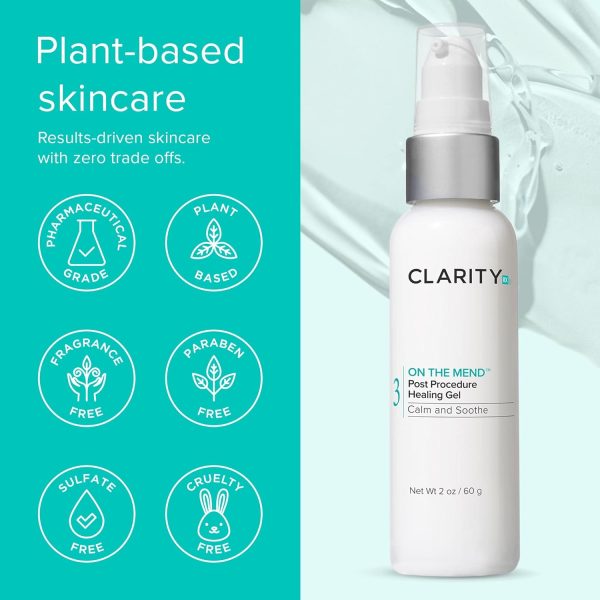 ClarityRx On The Mend Healing Gel, Natural Plant-Based Face & Body Ointment - Image 5