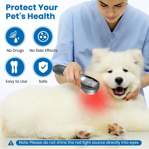 Handheld Red Light Therapy with Stand, Infrared Light Therapy Device for - Image 7