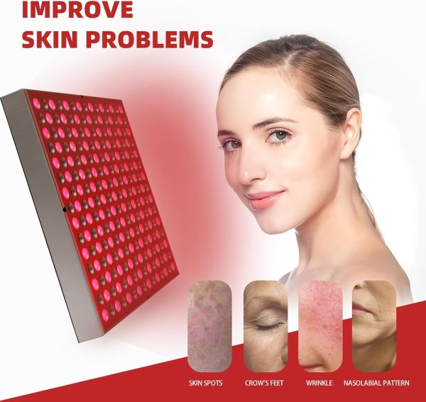 Red-Light-Therapy-Device - 45W LED Panel Deep 660nm and Near-Infrared 850nm - Image 4