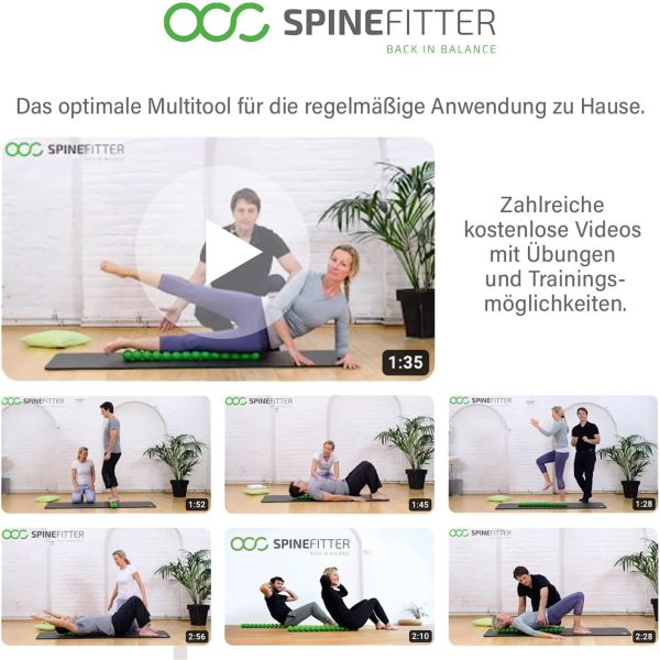 SPINEFITTER by SISSEL Blue | Massage Device for Back & Balance | Back - Image 3