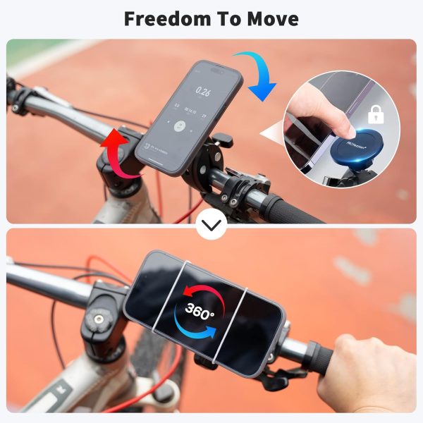 Phone Holder Mount Magnetic Accessories: Fitness Equipment Gym Motorcycle - Image 5