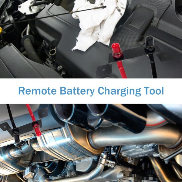 Battery Relocation Kit, Remote Battery Terminals Battery Jump Post - Image 5