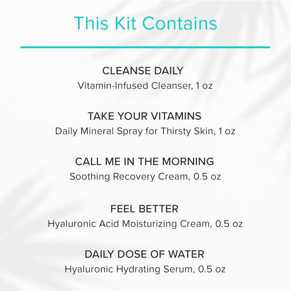 ClarityRx Moisture On The Go Skincare Kit, Includes Natural Plant-Based - Image 3