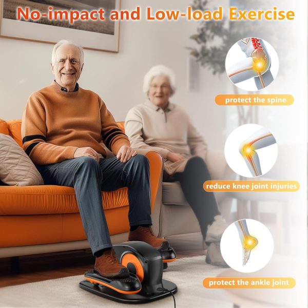 Under Desk Elliptical Machine, Ellipse Leg Exerciser for Seniors with 15 - Image 2