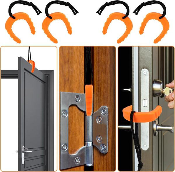 4pcs Door Jam for Law Enforcement, First Responder Door Stopper Emergency - Image 3