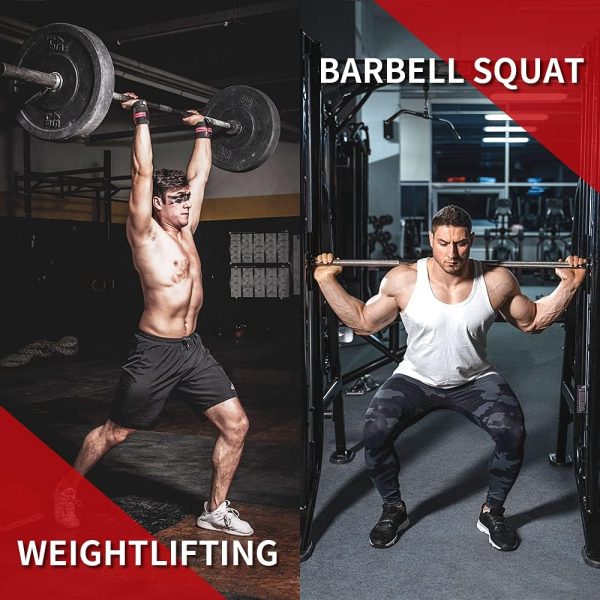 BESTHLS Adjustable Squat Rack Stand with Barbell Rack, Weight Plate Holder, - Image 3