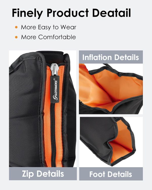 Leg Massager with Air Compression for Circulation, 3-in-1 Full Leg Heating - Image 5