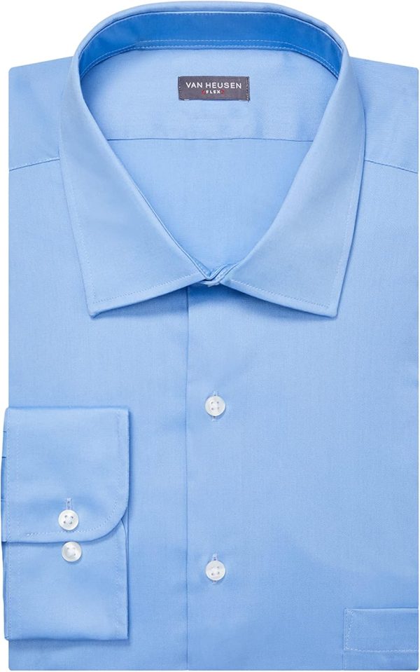 Van Heusen Men's Big and Tall Flex Collar Stretch Dress Shirt - Image 3