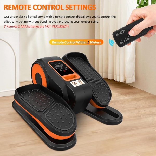 LapEasy Under Desk Elliptical Machine, Electric Ellipse Leg Exerciser for - Image 6