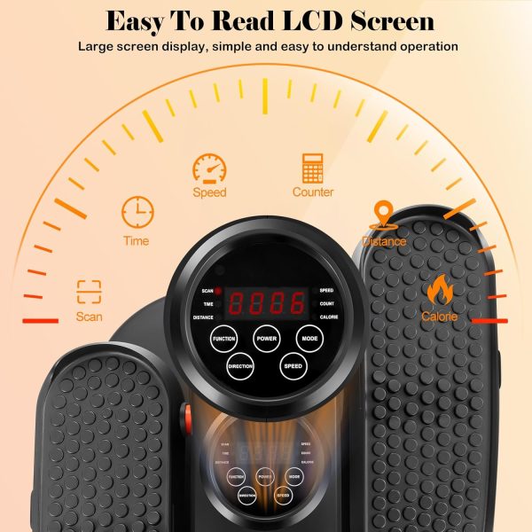 Under Desk Elliptical Machine, Ellipse Leg Exerciser for Seniors Fully - Image 6