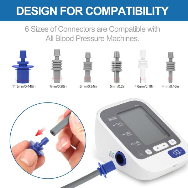 5.9"-9.5" Small Blood Pressure Cuff Arm - BP Replacement Cuff for - Image 2