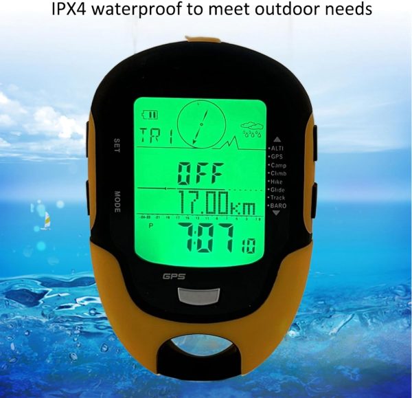 GPS Navigation Portable Handheld Digital Navigation Altitude Meter - Image 4