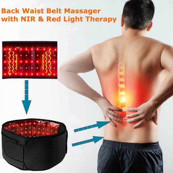 Red Light Therapy Belt - Red Light Therapy Device with Vibration Red Light - Image 4