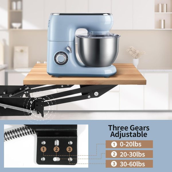 Upgraded Mixer Lift for Cabinet, Appliance Lift with Soft-Close, - Image 7