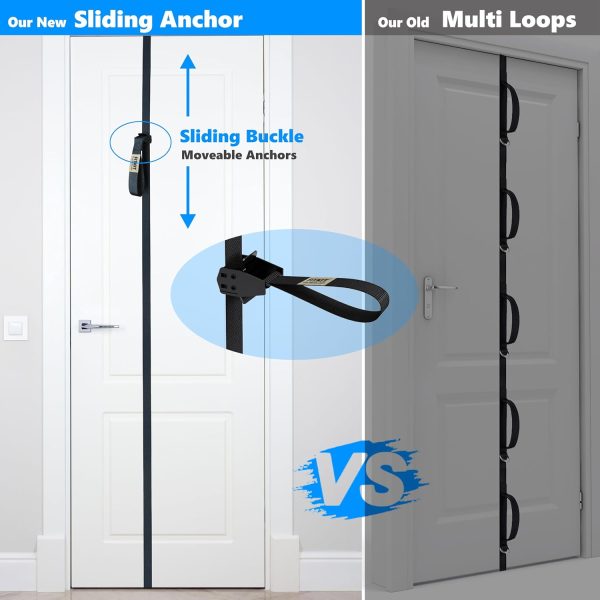 Door and Wall Moveable Anchor Straps with Adjustable Multi Point for - Image 3