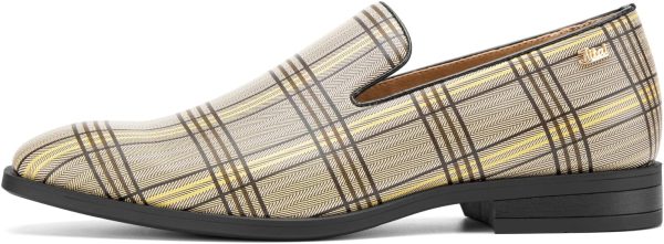 JITAI Luxury Men Shoes Black Loafers Leather Men 's Casual Shoes Brand - Image 2