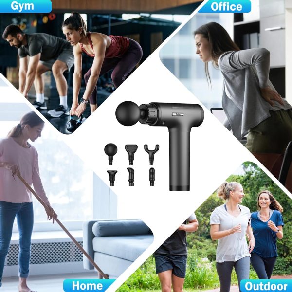 Massage Gun, Deep Tissue Massage Gun, Super Quiet Portable Electric Sport - Image 7