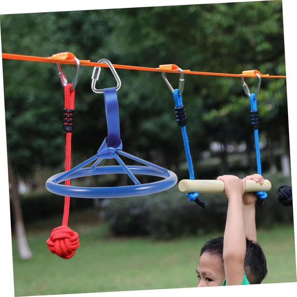 Ninja Wheel Pull Bell Fitness Rings Outdoor Hanging Ring Outdoor - Image 8