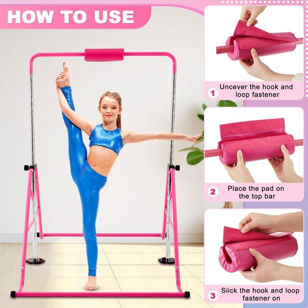 Nuanchu Gymnastics Bar Pad for 0.98" Diameter Folding Gymnastics Bar Foam - Image 3