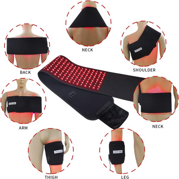 DGXINJUN Red Light Therapy Devices FDA Cleared Near Infrared 880nm Led Wrap - Image 6