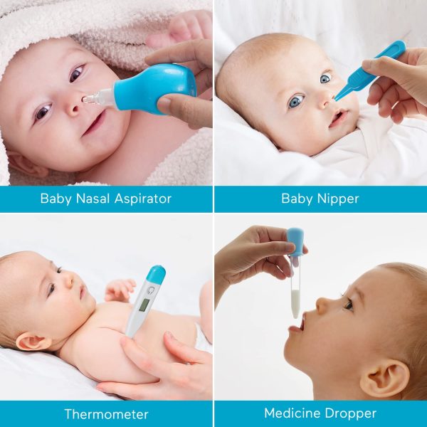 Lupantte Baby Healthcare and Grooming Kit, 24 in 1 Baby Electric Nail - Image 4