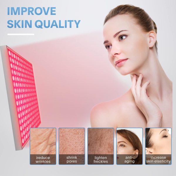 Red-Light-Therapy, LED 660nm and Near Infrared 850nm Light Combo-Red Light - Image 3
