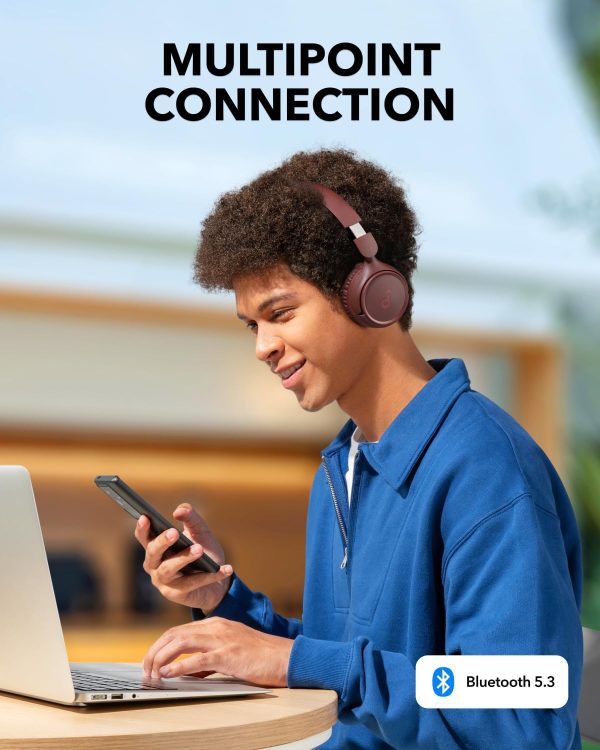 Soundcore H30i Wireless On-Ear Headphones, Foldable Design, Pure Bass, 70H - Image 5