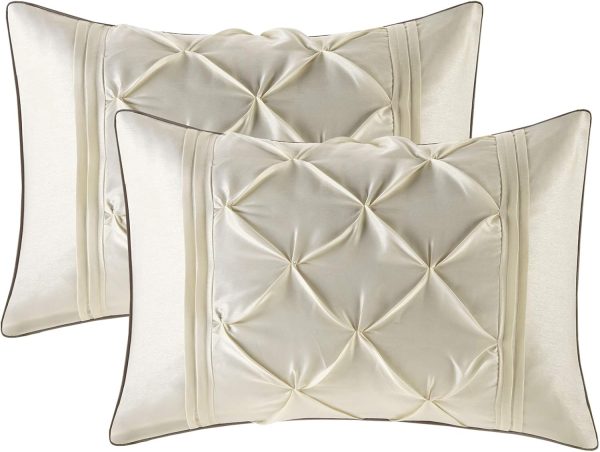 Madison Park Essentials Room in a Bag Faux Silk Comforter Set - Luxe - Image 12