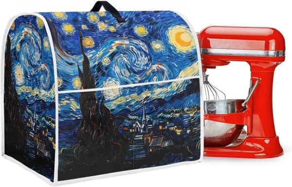 Cozeyat Starry Night Stand Mixer Dust Cover With Pocket Soft Easy To Clean - Image 6