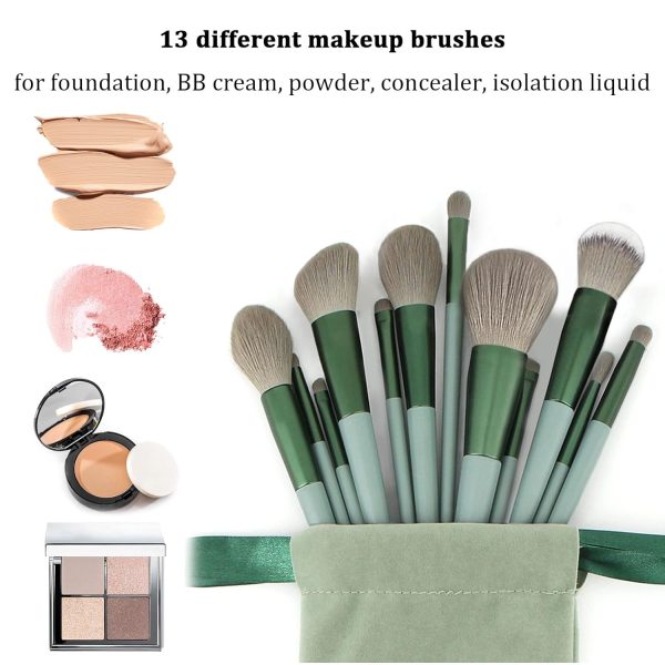 Koccido Makeup Brushes 22 Pcs Makeup Kit,Foundation Brush Eyeshadow Brush - Image 3