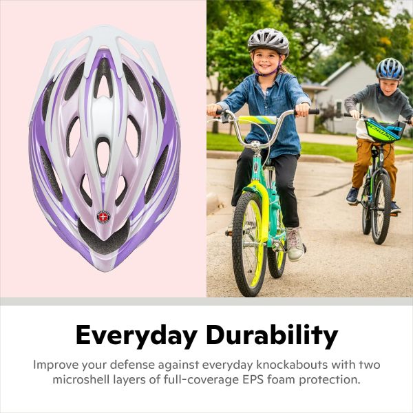 Schwinn Thrasher Bike Helmet for Youth Boys Girls Age 8-14 Years Old, - Image 5