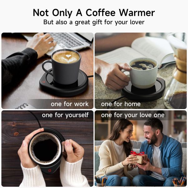 Coffee Mug Warmer for Desk, Cup Warmer with Auto Shut Off Smart Temperature - Image 5