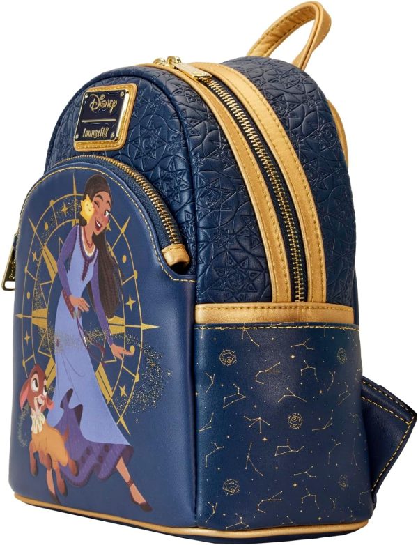 Loungefly Disney Wish Velvet Mini-Backpack, Amazon Exclusive - Image 2