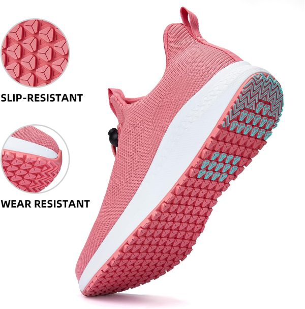 Non Slip Shoes for Women Food Service, Waterproof Work Shoes - Image 6