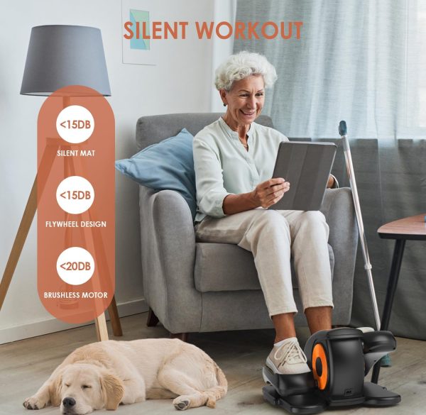 Under Desk Elliptical Machine for Home,Ellipse Leg Exerciser for Seniors - Image 7
