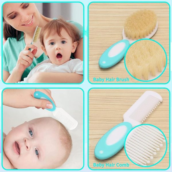 Baby Healthcare and Grooming Kit for Newborn Kids, 36PCS Upgraded Safety - Image 2