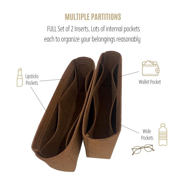 Purse Organizer for Peekaboo Bag Insert, Peekaboo Bag Organizer, Iconic - Image 5