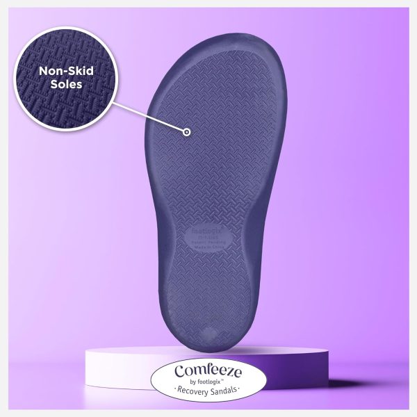 Comfeeze by Footlogix - Recovery Sandals for Women, Toe Separators, - Image 4